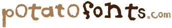 potato fonts